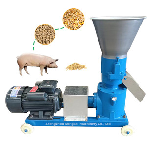 Nhỏ thức ăn cho vật nuôi nhà sản xuất Thức ăn viên Mill bấm máy mini cá pelletizer cho động vật nguồn cấp dữ liệu không bao gồm động cơ - Product Image 4