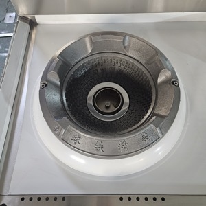 Estufa para Wok de Acero Inoxidable para Cocina Comercial de Restaurante con 2 Quemadores y 1 Calentador, Apagado Automático de Llama, Encendido Electrónico, a <span class=keywords><strong>Gas</strong></span> - Product Image 2