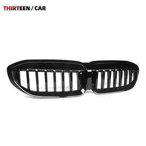 Parrilla de coche G20 al por mayor para <span class=keywords><strong>Bmw</strong></span> 3 Series 19-22 G20 G28 320i 330i <span class=keywords><strong>330e</strong></span> parrilla delantera de parachoques de coche negra brillante - Product Image 3