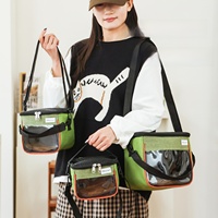 Tas Ransel Ringan Tahan Lama Bahan Nylon Portable 5kg untuk Sugar Glider, Hamster, Tikus, Landak, Chinchilla, dan Hewan Peliharaan Lainnya