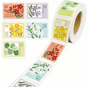 High Quality Custom Sticker Printing Waterproof Adhesive Vinyl Decorative Stickers Printing Cute Cartoon Stickers