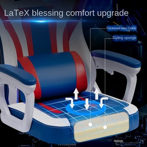 Silla ergonómica para juegos e-sports para oficina en casa, cómoda silla Boss ejecutiva, característica americana, diseño moderno para el hogar - Product Image 4