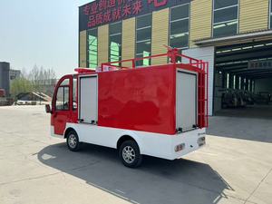 Nouveau véhicule de patrouille communautaire mini-pompeur haute performance, rouge, électrique, pour la lutte contre les incendies et le tourisme - Product Image 1