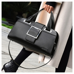 Bolso de Mano Multicapa para Mujer, de Lujo, Diseño de Alta Gama, Gran Capacidad, Tipo Boston, de Cuero de Calidad - Product Image 4