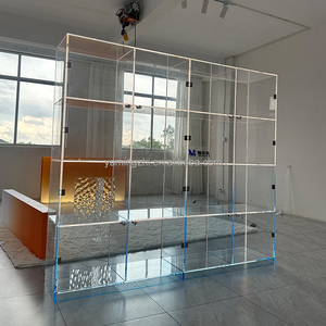 Prix de vente directe Vitrine en acrylique transparente multicouche au design moderne Décoration intérieure de luxe Présentoir en acrylique - Product Image 3