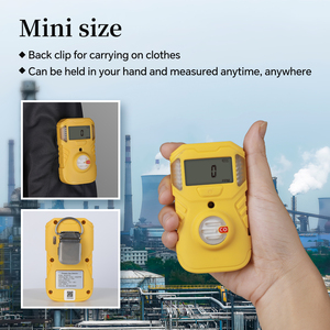 Bosian cầm tay CO2 phân tích khí Methane Carbon Monoxide & hydrogen sulfide (H2S) Detector - Product Image 3