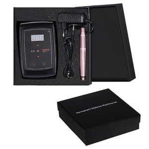 Kit Profesional de Máquina de Tatuaje PMU de Acero Inoxidable con Fuente de Alimentación, Portátil, para Cejas y Labios, Maquillaje Permanente, Uso en Salón - Product Image 2
