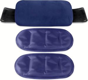 Compresa de Gel Reutilizable (Juego de 3 Piezas) para Calor y Frío, para Tratar el Dolor Articular y Muscular, Ajustable, Paquete de Alivio Corporal - Product Image 2