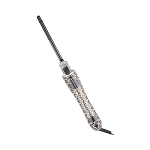 Mini <span class=keywords><strong>rizador</strong></span> de <span class=keywords><strong>pelo</strong></span> de lana de peluche portátil, <span class=keywords><strong>rizador</strong></span> de <span class=keywords><strong>pelo</strong></span> <span class=keywords><strong>corto</strong></span> eléctrico con temperatura LCD automática de 9mm, efecto de fideos para flequillo - Product Image 1
