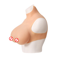 Faux Seins Enorme Réalistes en Silicone pour Travestis et Transgenres Utilisation Poitrine Volumineuse