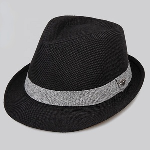 Biểu Tượng Tùy Chỉnh Bán Buôn Một Mảnh Cây Gai Dầu Mùa Hè Mặt Trời Sombrero Para De Paja Hombre Mặt Trời Fedora Mũ Rơm Cho Nam Giới Với Biểu Tượng Tùy Chỉnh - Product Image 5