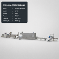 Ligne de production de poudre de remplacement de repas 300 kg/h 380 V Automatique pour usine de produits alimentaires protéinés MOQ 1 ensemble