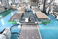 Router CNC TECHPRO para Etiquetado y Anidamiento 4X8 con ATC Automático, Router para Madera, Línea de Producción de Puertas de Madera, Paneles de Gabinetes de Cocina y Muebles