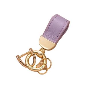 Hot Sale <b>Custom</b> Logo Print Vintage Leather Strap <b>Keychain</b> - Product Image 1