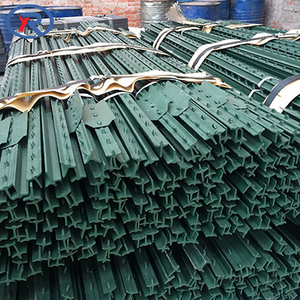 <span class=keywords><strong>Poteau</strong></span> de clôture en acier à clous pour champ agricole / <span class=keywords><strong>Poteau</strong></span> en T robuste, peint en vert, haute résistance, résistant à la corrosion - Product Image 5