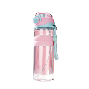 Bouteille d'eau sport grande capacité 750 ml, résistante à la chaleur, pour étudiants, école, double usage, en plastique, pour extérieur, OEM ODM - Product Image 6