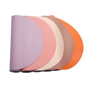 Tapete de Yoga Personalizado, Ecológico, Antideslizante, de Caucho Natural, 4.5mm de Grosor, Plegable, en Forma de Arco, con Curva Ovalada de PU - Product Image 2