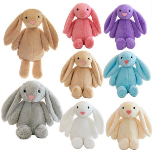 Peluche <span class=keywords><strong>Lapin</strong></span> de Pâques Mignon de 8 Pouces en Gros, Jouet en Peluche Super Doux avec Rembourrage en Coton PP pour Décorations de Fête - Product Image 2
