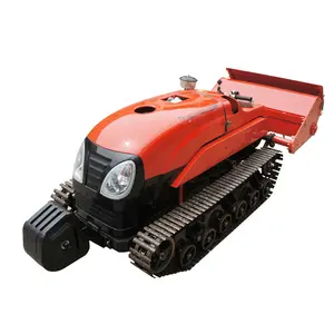 Multifunctionele Rubber Track Farm Landbouw Kleine Mini Crawler Tractor