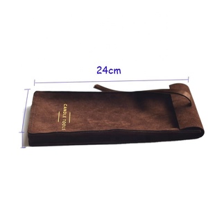 Pochette de rangement en velours et daim de qualité supérieure pour bougies et montres, idéale pour les voyages et les cadeaux - Product Image 2