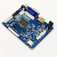 Carte de commande LCD universelle de 4,3 à 17,3 pouces, sans programmation, avec commutation de résolution, fabriquée en Chine
