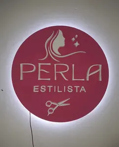Logo aziendale a LED personalizzato lettere illuminate 3D numero civico segno di indirizzo della casa chiaro