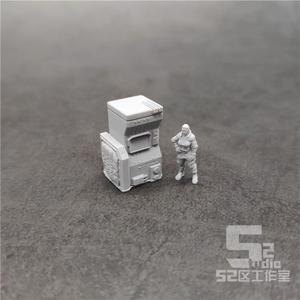 ชุดอุปกรณ์คอนโซลควบคุมพิมพ์ด้วยพีวีซีความแม่นยำสูง RG HG 1/144 ชุด 3 ชิ้น ฉากโรงเก็บเครื่องบิน - Product Image 5