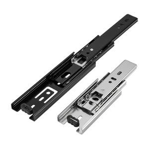 Triple Extension Furniture Sliding Rail Drawer Guides <b>Removable</b> Ball Bearing Telescopic Storage <b>Box</b> Soft Apartment Bathroom - Product Image 1