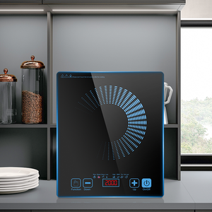 Cuisinière infrarouge portable 2000W, appareil électroménager <span class=keywords><strong>moins</strong></span> <span class=keywords><strong>cher</strong></span>, cuisinière à <span class=keywords><strong>induction</strong></span> à brûleur unique, cuisinière en céramique - Product Image 6