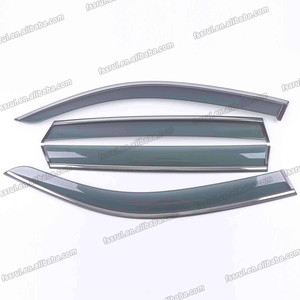 Cubierta de visera de lluvia para ventana de coche, protector de pantalla para <span class=keywords><strong>citroen</strong></span> aircross <span class=keywords><strong>c4</strong></span> c5 c2, accesorios de c3-xr, estilo automático, <span class=keywords><strong>2022</strong></span> - Product Image 5