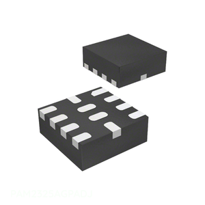 Composant électronique de gestion de l'alimentation (PMIC) PAM2325AGPADJ 12 PowerWFQFN, service tout-en-un - Product Image 1
