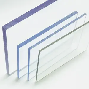 Customized Thickness Clear Transparent Colored 7mm 9mm 35mm Solid Polycarbonate Sheet