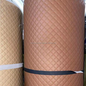 Tissu en cuir synthétique PU PVC matelassé brodé pour sièges <span class=keywords><strong>de</strong></span> <span class=keywords><strong>voiture</strong></span>, pour canapé, pour meubles - Product Image 1