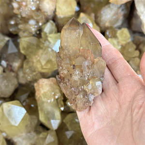 Bán buôn cụm thô Citrine druzy nguyên thạch anh mẫu Citrine cụm để bán - Product Image 3