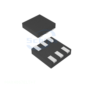 Distributeur agréé MAX4867ELT+T 6 WDFN Composants électroniques de gestion de l'alimentation (PMIC) - Product Image 1