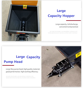 <span class=keywords><strong>Pistola</strong></span> de Cemento con Motor de 380V/220V <span class=keywords><strong>para</strong></span> Pulverización de Paredes en Construcción - Product Image 3