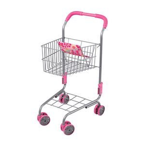 <span class=keywords><strong>Carrito</strong></span> de supermercado plegable de Metal para niños, Mini <span class=keywords><strong>carrito</strong></span> de compras - Product Image 3