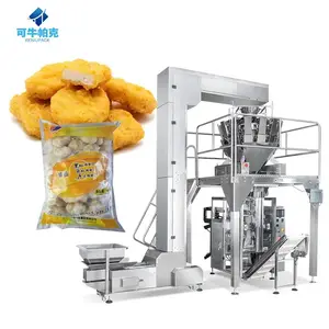 Factory Direct Sale VSSF Customized Fried Chicken Nugget Packing Machine