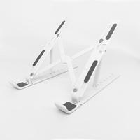 Meilleures ventes en gros Support pour ordinateur portable Support portable en ABS Support pour ordinateur portable en plastique flexible Réglable