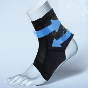 Attelle de cheville élastique avec logo personnalisé, protection professionnelle, respirante, antibactérienne, stabilisatrice, antidérapante, unisexe - Product Image 2