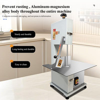 Pisau Pemotong Daging Sapi Modern Xibao Grosir Baru, Gergaji Tulang 2090mm 550W Hasil Tinggi, Khusus Toko Daging, Garansi 2 Tahun, 1 Ton