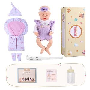 ベイビサイド ルーシー 12インチ フルプラチナシリコン製 ハンドメイド ミニリアルなリボーンドール ソフトガールズ ファッションドール ミニおもちゃ ソフトトイ - Product Image 6