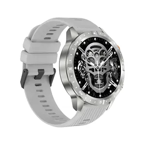 שעון חכם אופנה לגברים עם רצועת סיליקון Ak56 צמיד חכם עמיד למים ניטור ורישום מצב רב ספורט