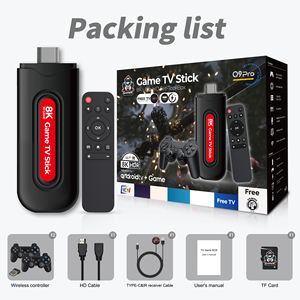 Q9 Pro תיבת משחק עם 1GB RAM 8GB rom כפול gb rom wifi תמיכה מרובה שפה 8k תיבת תמיכה 36000 + משחקים - Product Image 6