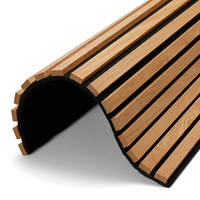 Panneau acoustique flexible et léger à fixation par clip pour traitement acoustique, idéal pour plafonds et murs de gymnases