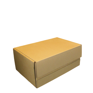 Boîte d'emballage personnalisée en carton recyclable avec logo imprimé, fermeture à glissière en papier ondulé, bande déchirable, boîte postale d'expédition - Product Image 6