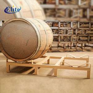 עלית מגולוון פלדה יין חבית מתלה wisky בקבוק שמן תוף מדף - Product Image 6