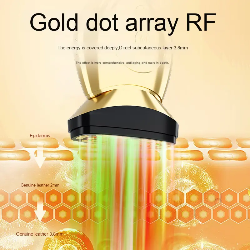 ORANGLES Premium Microcurrent "Beauty Gun" Face & Neck Massager | Smart Collagen Lifting & Whitening Device | ABS Handheld Home Beauty Tool – orangles Kuwai - angled perspective - presenting advantages - Image 4 of 6 | fits any environment | Purchase Premium Microcurrent "Beauty Gun" Face & Neck Massager | Smart Collagen Lifting & Whitening Device | ABS Handheld Home Beauty Tool – orangles Kuwai Michigan | Free Shipping ORANGLES