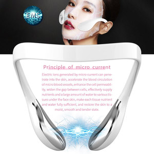 Korea Oem <b>Microcurrent</b> Massage Pure Facial Lift Device Skin Tightening <b>Machine</b> V Shape Face Lifting at Home - Product Image 3