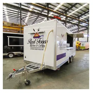 Sıcak satış kahve gıda kamyoneti otomat sokak yemeği römork portatif araba satılık gıda kamyon abd açık gıda römorku